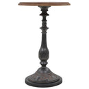 End Table Solid Fir Wood 40x64 cm Brown