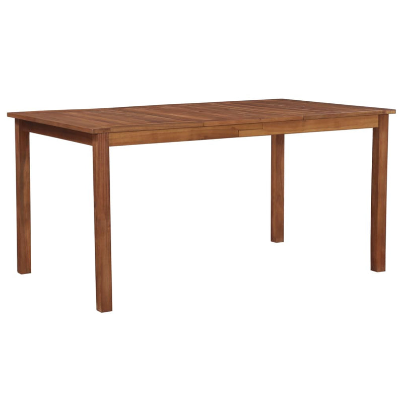 Garden Table 150x90x74 cm Solid Acacia Wood