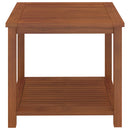 Side Table Solid Acacia Wood 45x45x45 cm