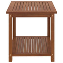 Side Table Solid Acacia Wood 45x45x45 cm