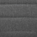 Dining Chairs 4 pcs Light Grey Fabric