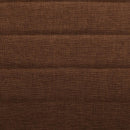 Dining Chairs 2 pcs Brown Fabric