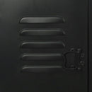 Double Pedestal Desk Solid Firwood and Steel 120x50x76 cm