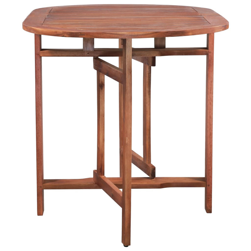 Garden Table 120x70x74 cm Solid Acacia Wood