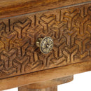 Console Table Solid Mango Wood 102x30x79 cm