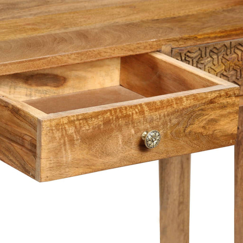 Console Table Solid Mango Wood 102x30x79 cm