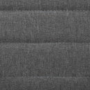 Dining Chairs 6 pcs Light Grey Fabric