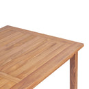 Garden Bar Table 120x65x110 cm Solid Teak Wood