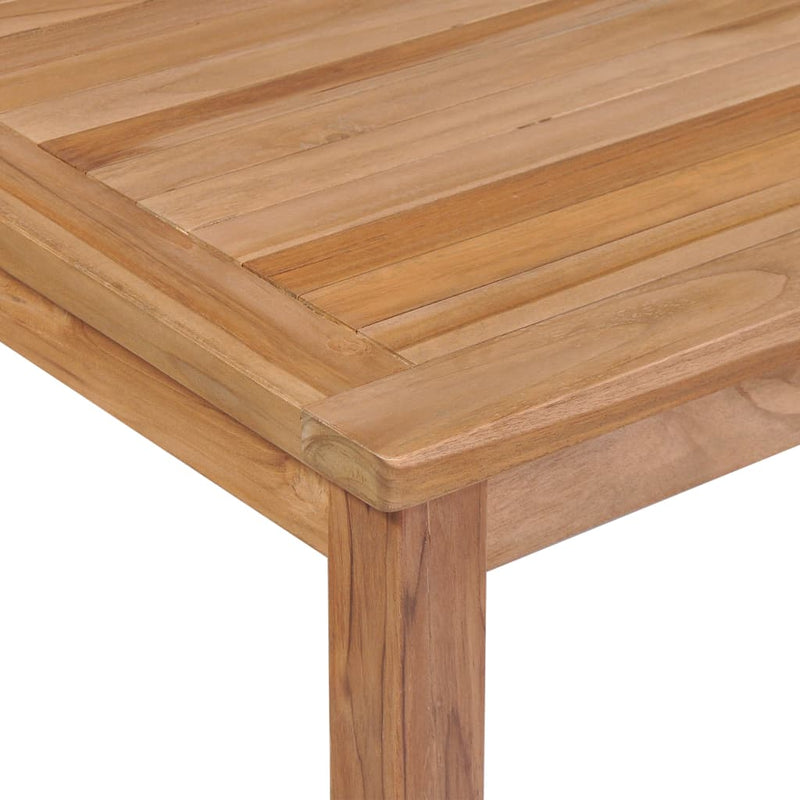 Garden Table 200x100x77 cm Solid Teak Wood