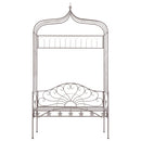 Garden Bench 122 cm Iron Antique Brown