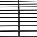 Bed Frame Black Metal Double Size