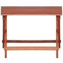 4 Piece Outdoor Dining Set for Children Solid Eucalyptus Wood