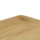 Console Table 120x35x76 cm Solid Mango Wood and Steel