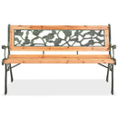 Garden Bench 122 cm Wood