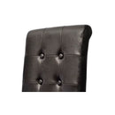 Dining Chairs 4 pcs Brown Faux Leather