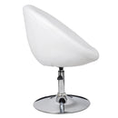 Bar Chair White Faux Leather