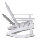 Garden Rocking Chair Wood White