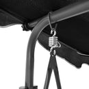 Black Garden Swing Chair