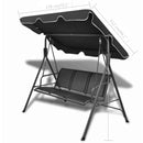 Black Garden Swing Chair