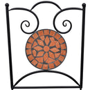 Folding Bistro Chairs 2 pcs Ceramic Terracotta