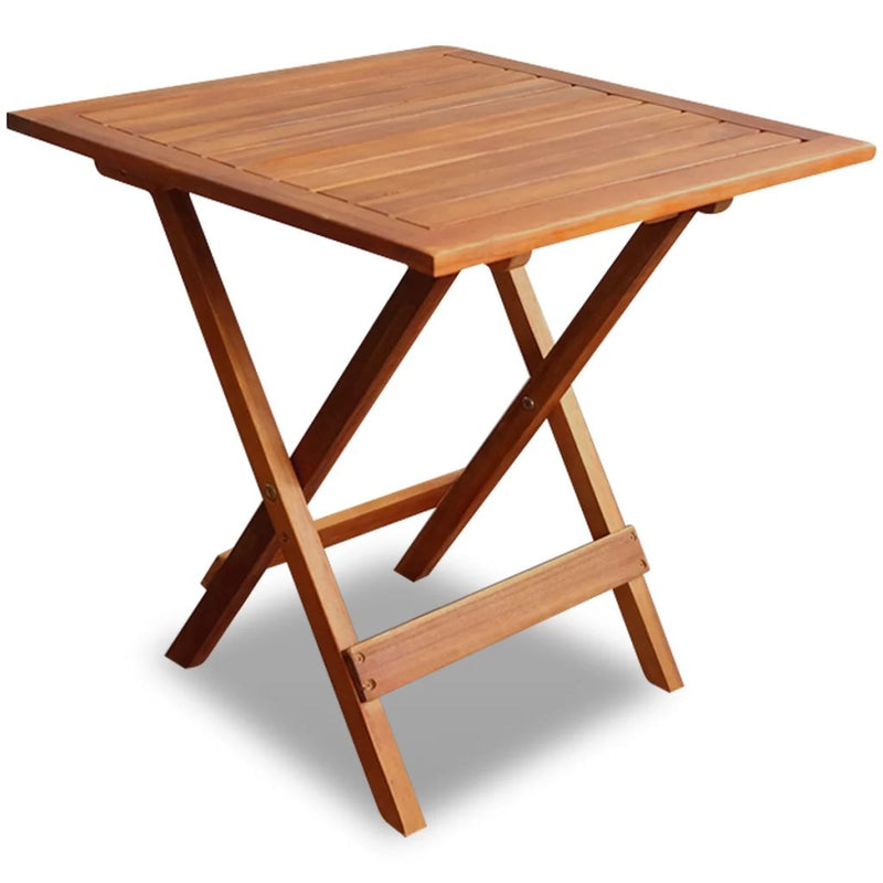 Bistro Table 46x46x47 cm Solid Acacia Wood