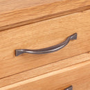 Nightstand with 3 Drawers 40x30x54 cm Solid Oak Wood