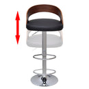 Bar Stools 2 pcs Bent Wood