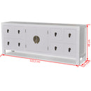 Wooden Sideboard Asian Style with 8 Drawers and 2 Doors.