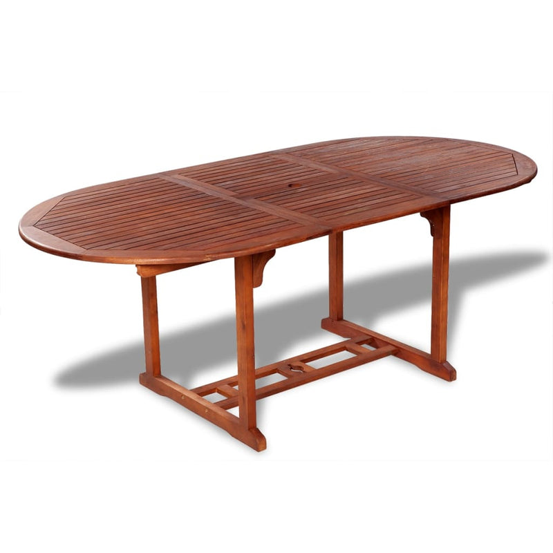 7 Piece Outdoor Dining Set Solid Acacia Wood