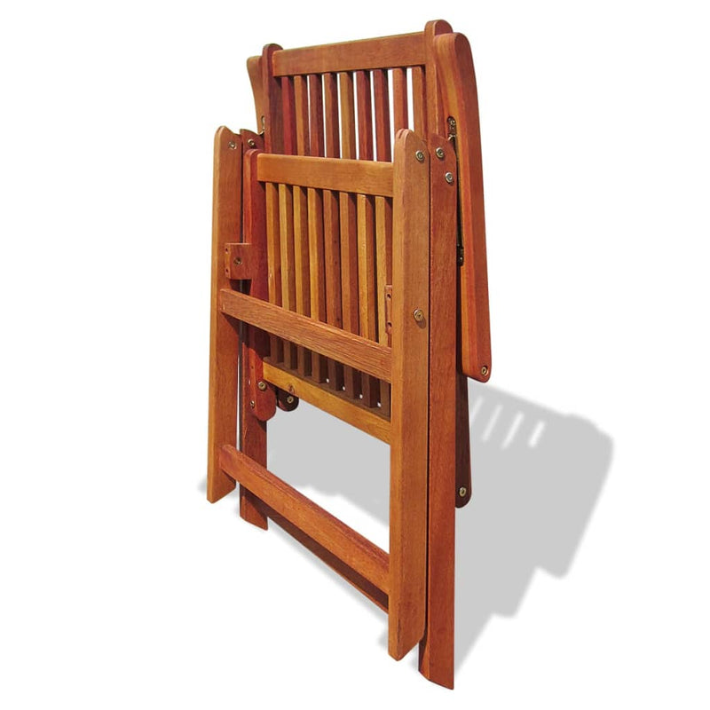 7 Piece Outdoor Dining Set Solid Acacia Wood.
