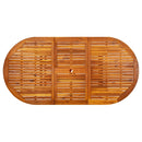 Garden Table 200x100x74 cm Solid Acacia Wood