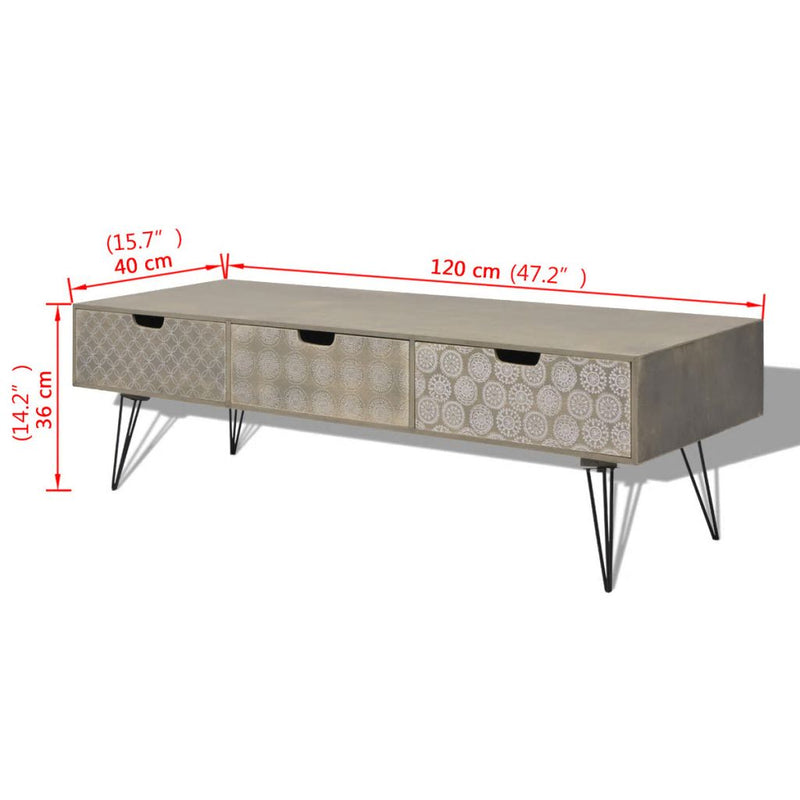 Tabor TV Unit - Beige