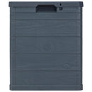 Garden Storage Box 90 L Anthracite