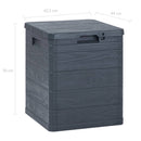Garden Storage Box 90 L Anthracite