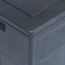 Garden Storage Box 320 L Black