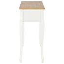 Dressing Console Table with 3 Drawers White