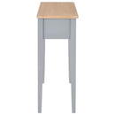 Dressing Console Table Grey 79x30x74 cm Wood