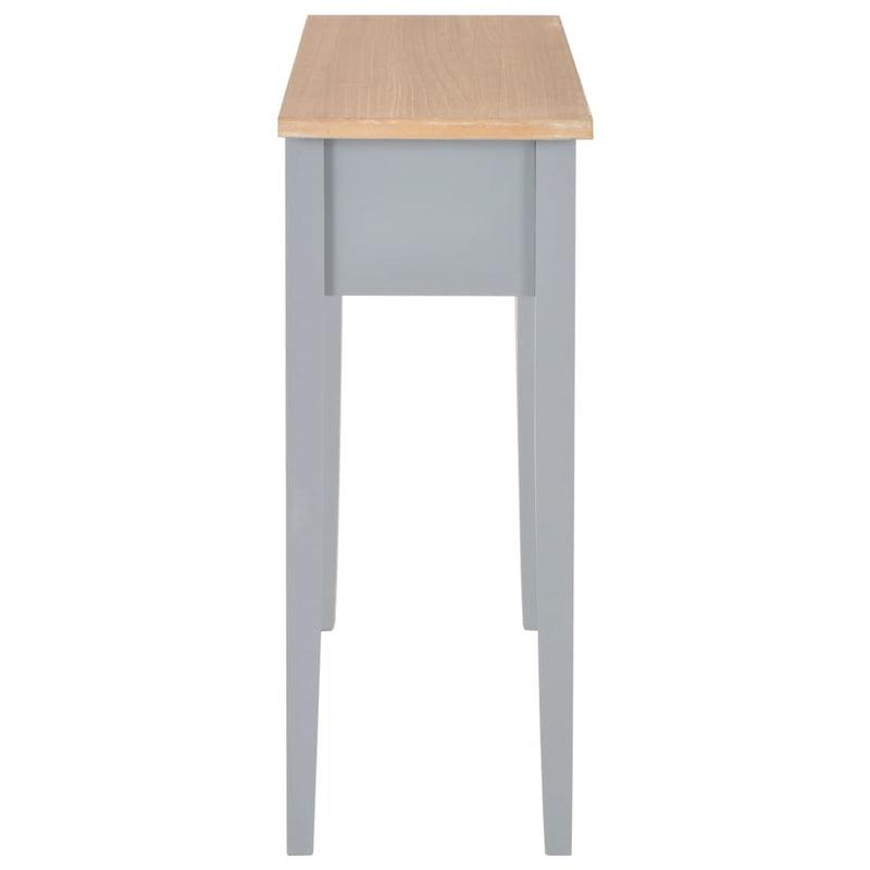Dressing Console Table Grey 79x30x74 cm Wood