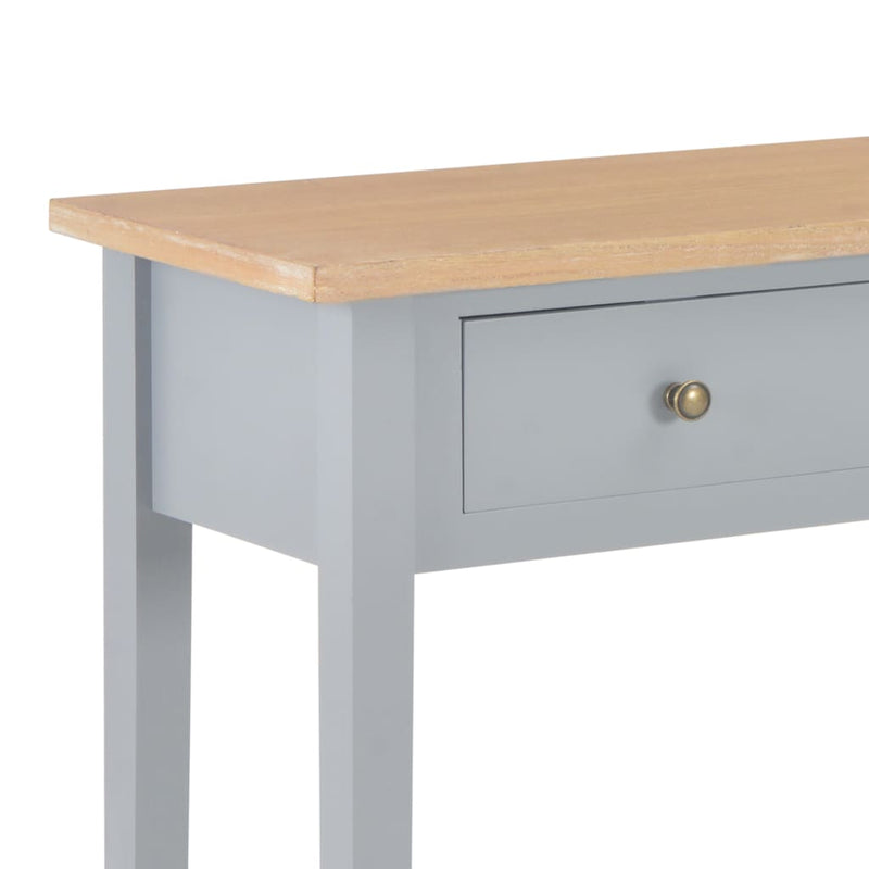 Dressing Console Table Grey 79x30x74 cm Wood