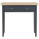 Dressing Console Table Black 79x30x74 cm Wood