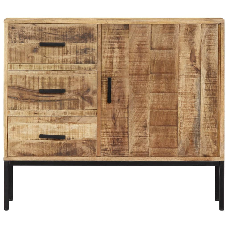 Sideboard 88x30x71 cm Solid Mango Wood