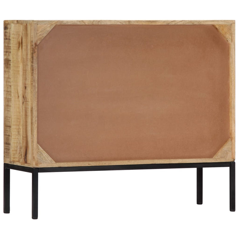 Sideboard 88x30x71 cm Solid Mango Wood