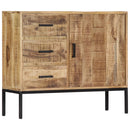 Sideboard 88x30x71 cm Solid Mango Wood