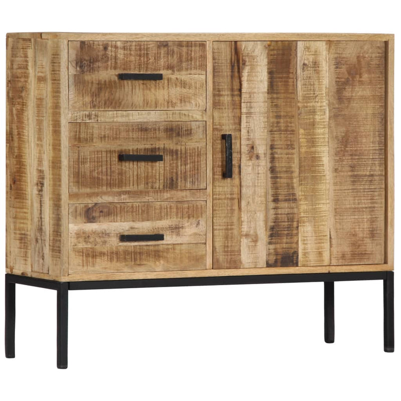 Sideboard 88x30x71 cm Solid Mango Wood