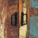 Sideboard 120x30x75 cm Solid Reclaimed Wood