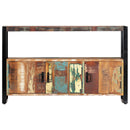 Sideboard 120x30x75 cm Solid Reclaimed Wood