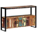 Sideboard 120x30x75 cm Solid Reclaimed Wood