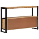 Side Cabinet 120x30x75 cm Solid Mango Wood