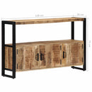 Side Cabinet 120x30x75 cm Solid Mango Wood