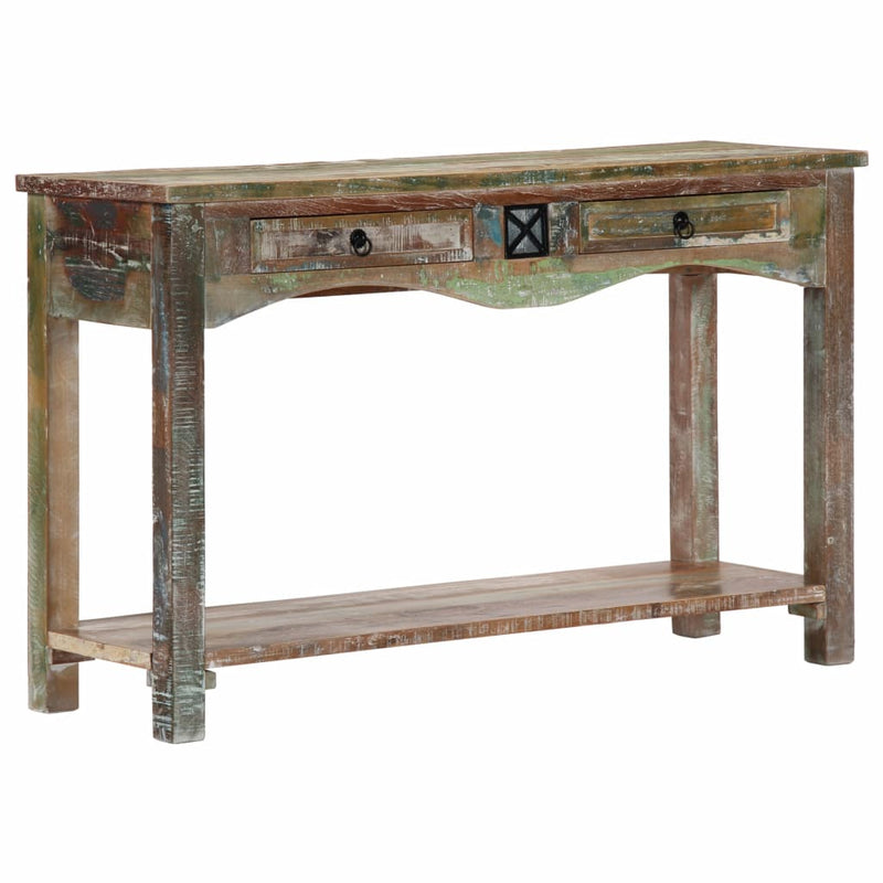 Console Table 120x40x75 cm Solid Reclaimed Wood